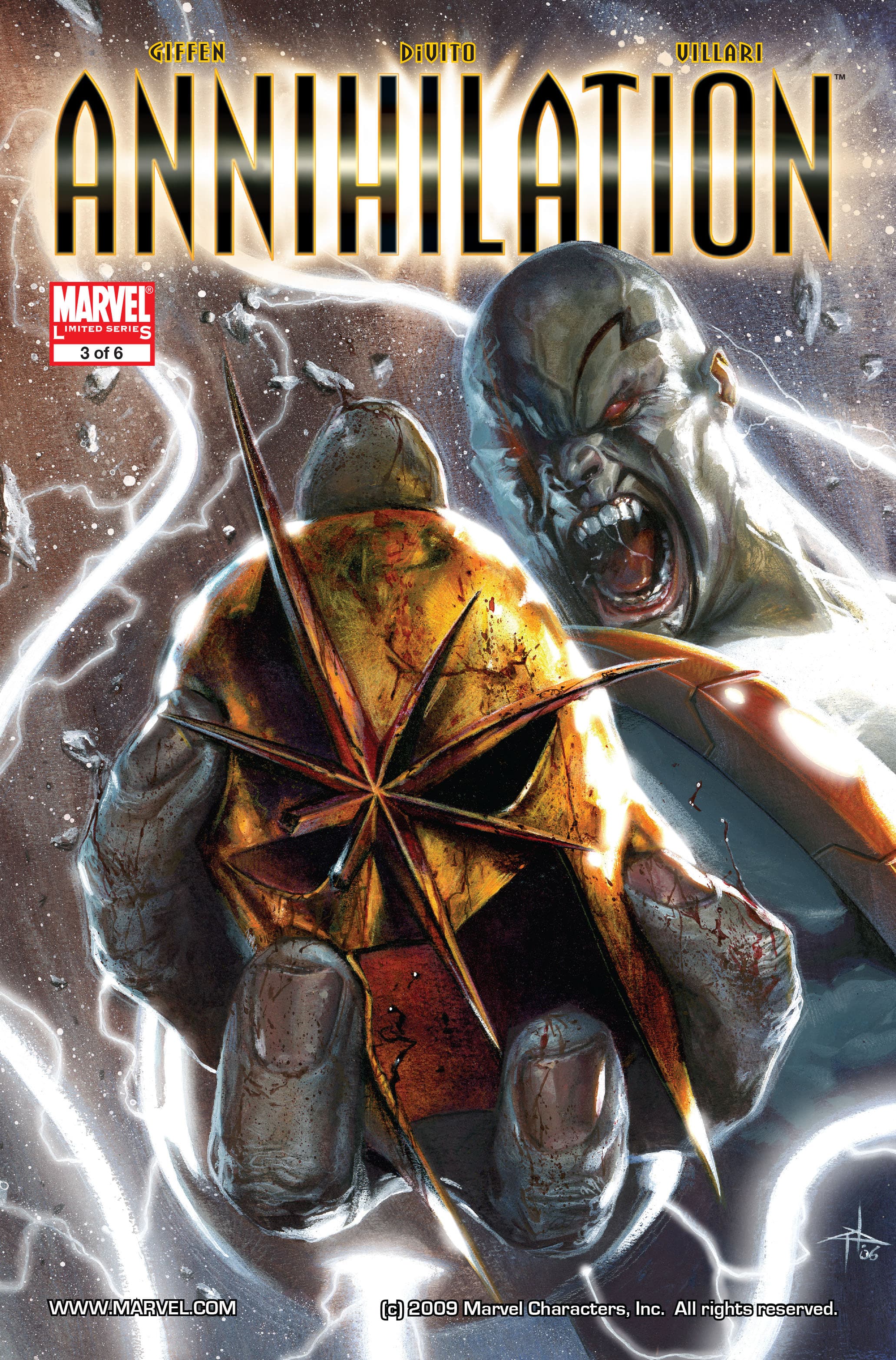 Annihilation #3 cover