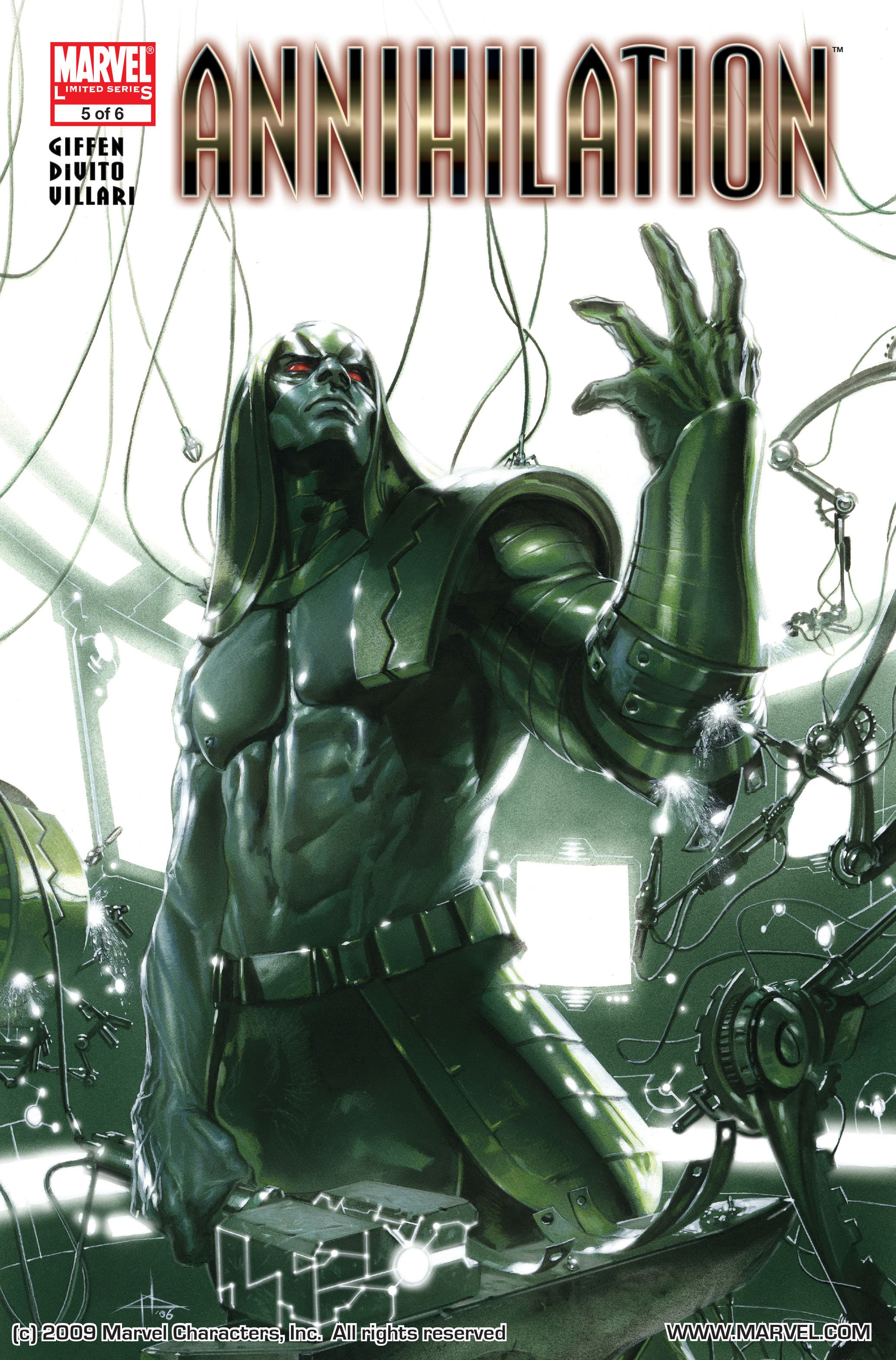 Annihilation #5 cover