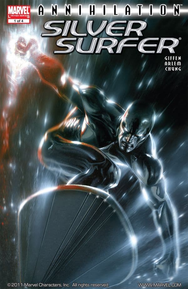 Annihilation: Silver Surfer #1 cover