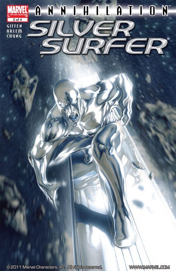 Annihilation: Silver Surfer #2 cover