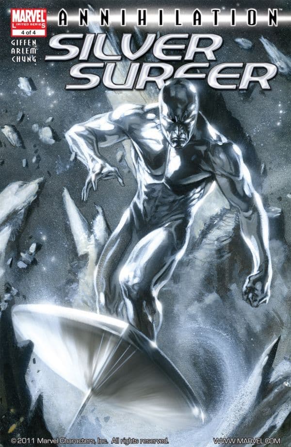 Annihilation: Silver Surfer #4 cover