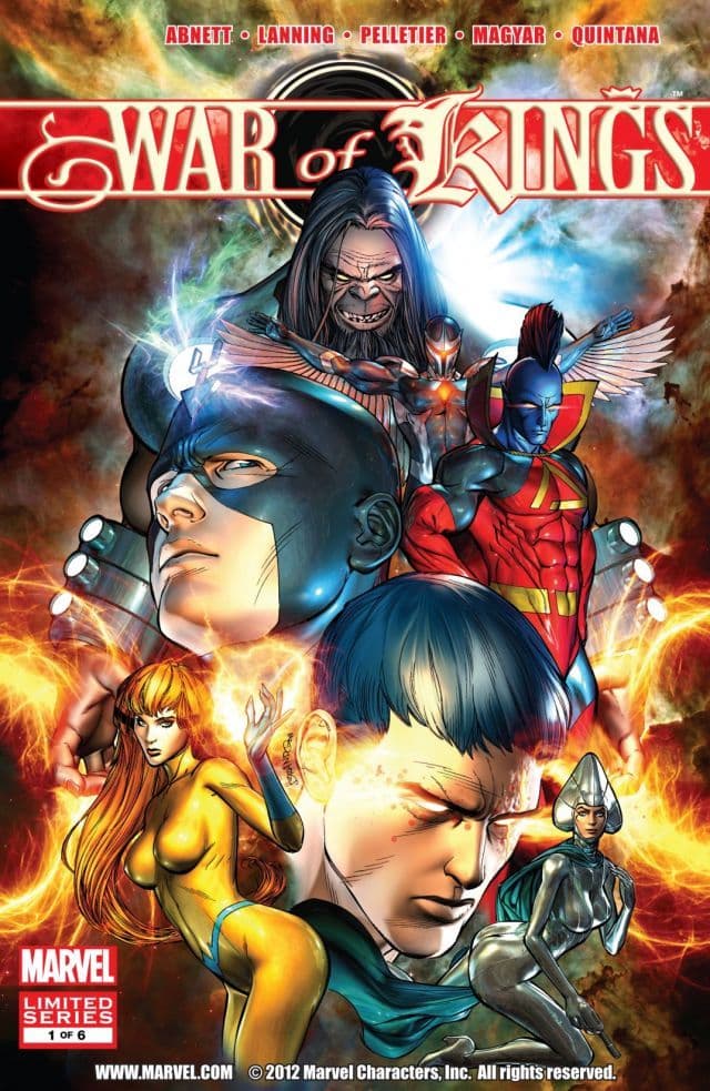 War of Kings #1 cover