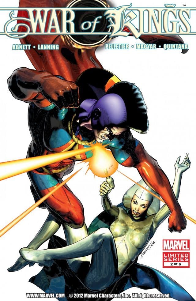 War of Kings #2 cover