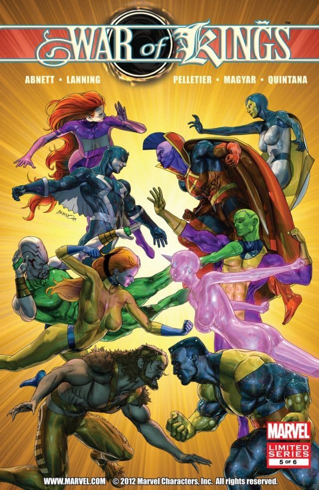 War of Kings #5 cover