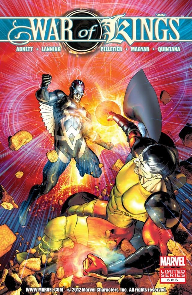 War of Kings #6 cover