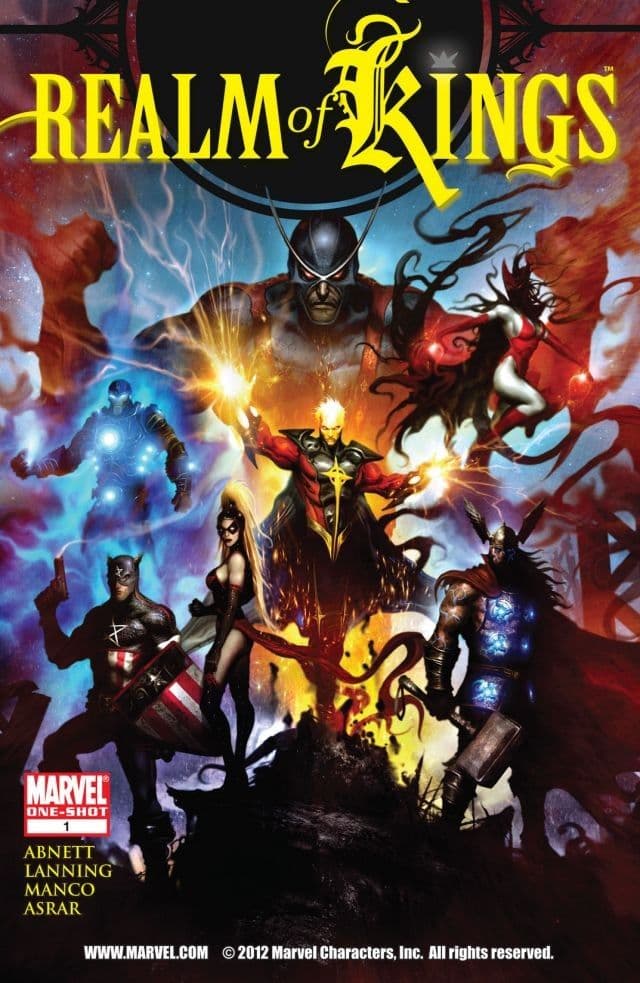Realm of Kings #1 cover