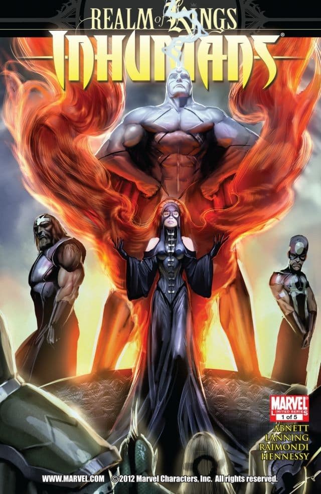 Realm of Kings: Inhumans #1 cover