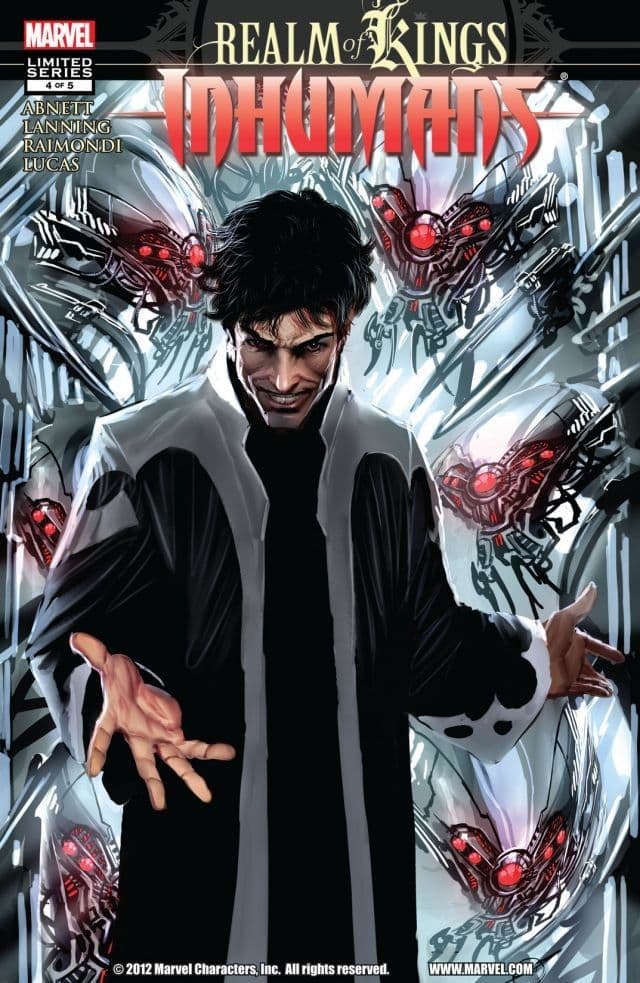 Realm of Kings: Inhumans #4 cover