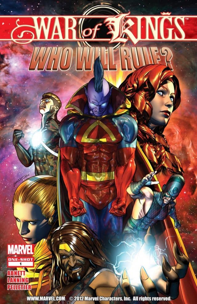 War of Kings: Who Will Rule? #1 cover