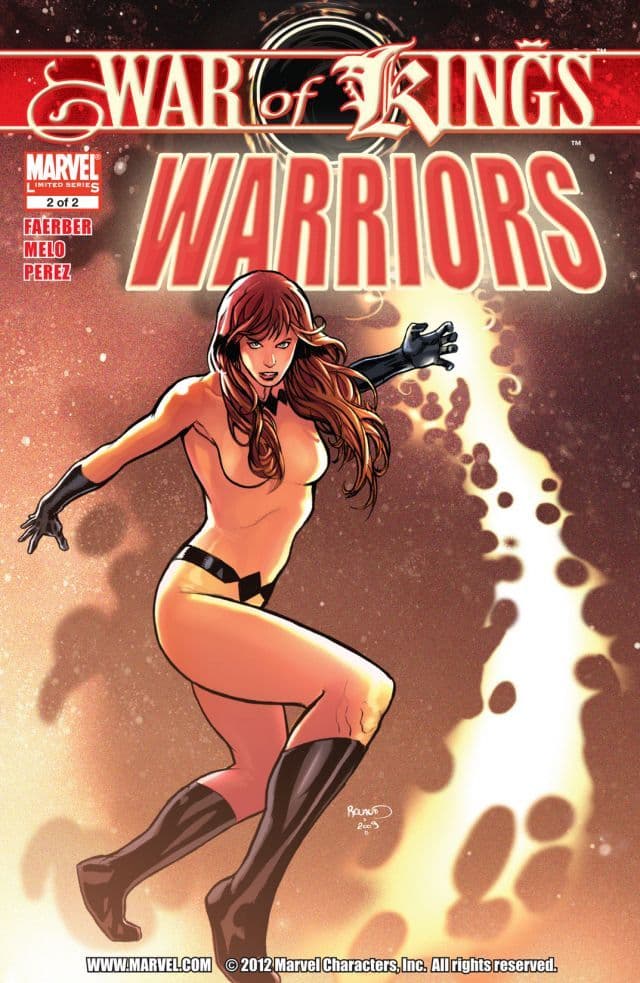 War of Kings: Warriors #2 cover