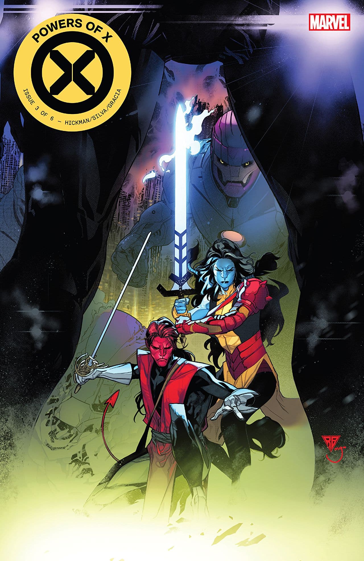 Powers of X #3 cover