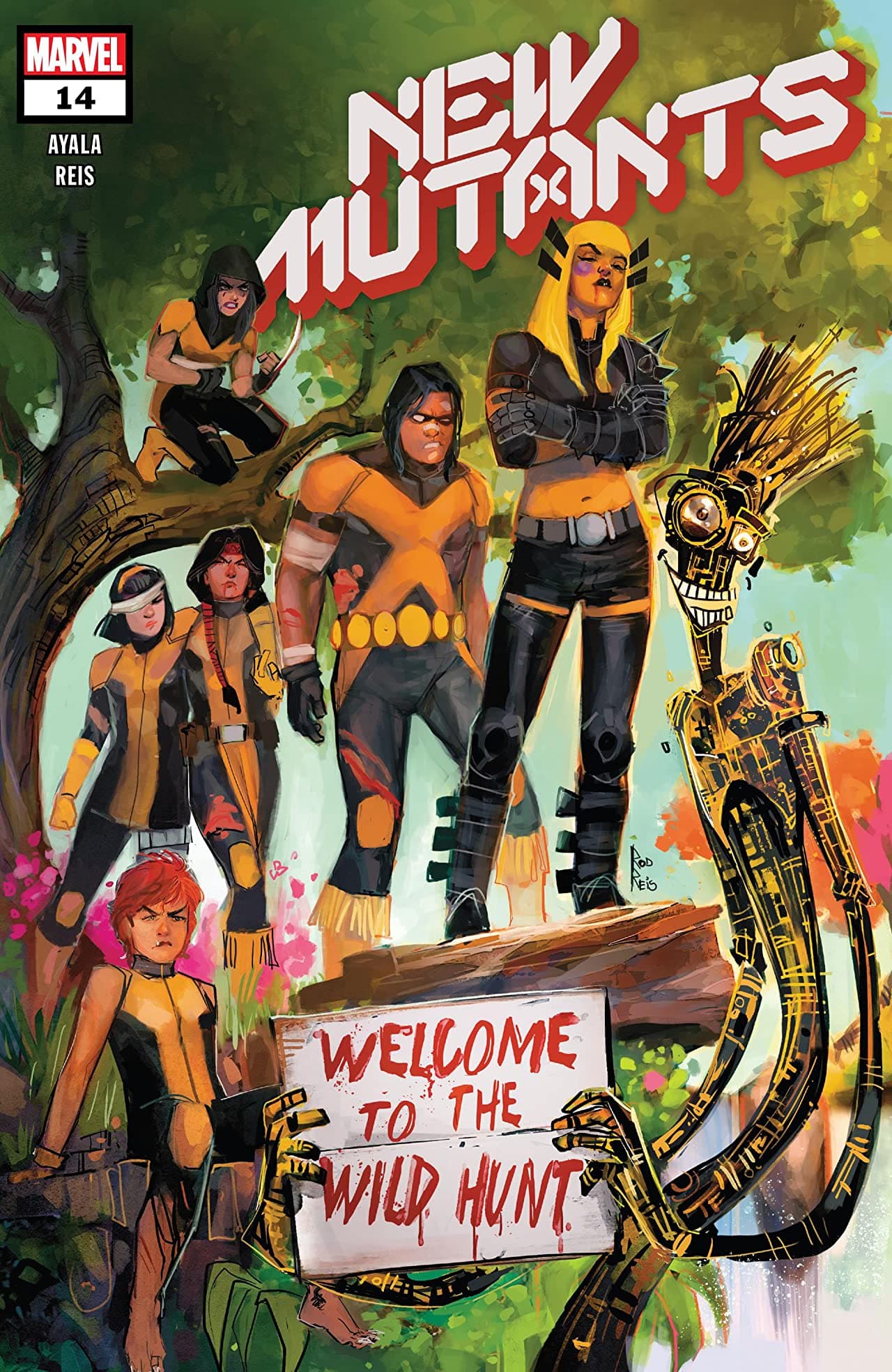 New Mutants #14 cover