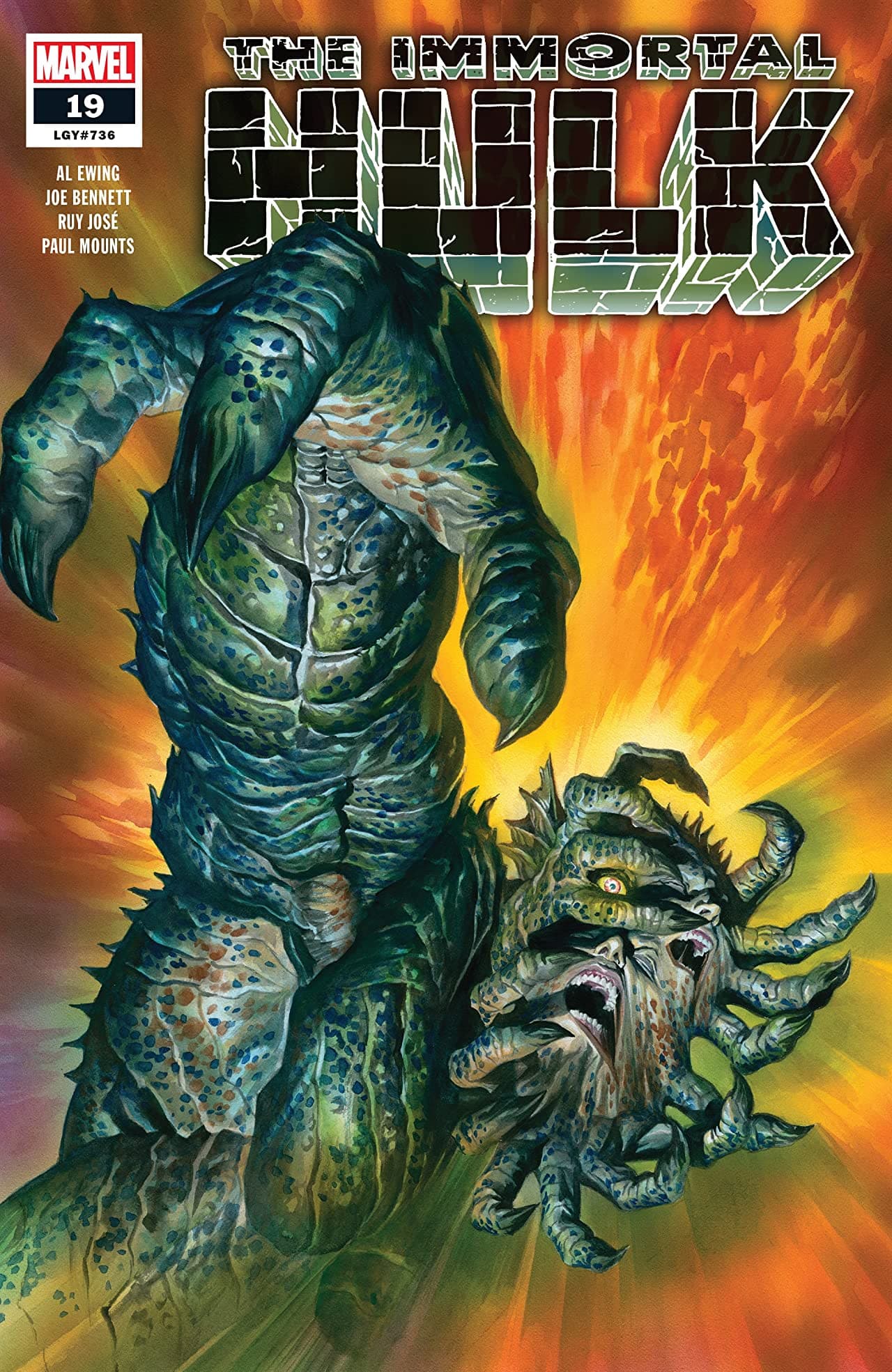 Immortal Hulk #19 cover