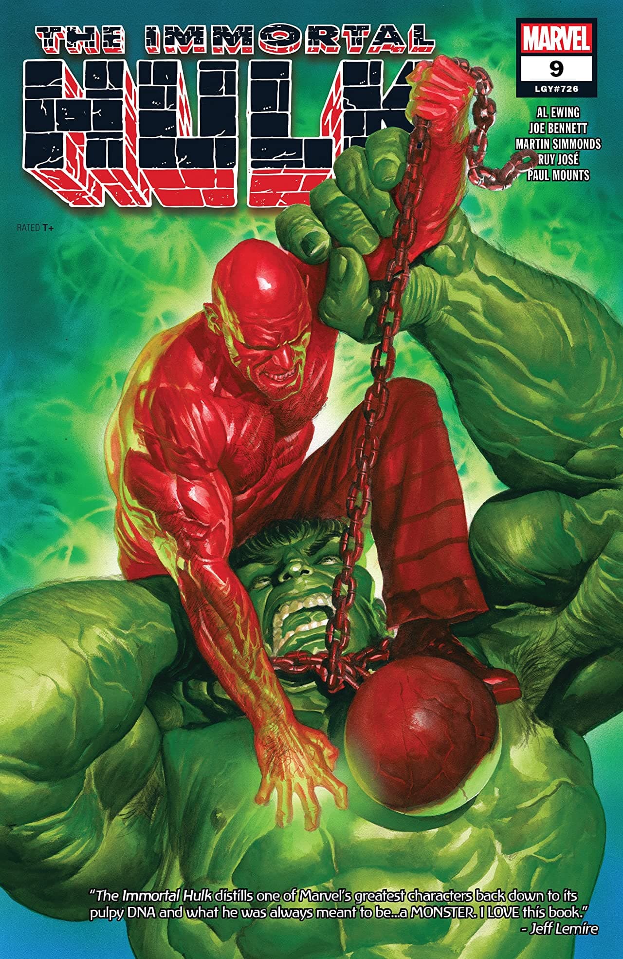 Immortal Hulk #9 cover