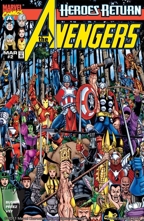 Avengers #2 cover