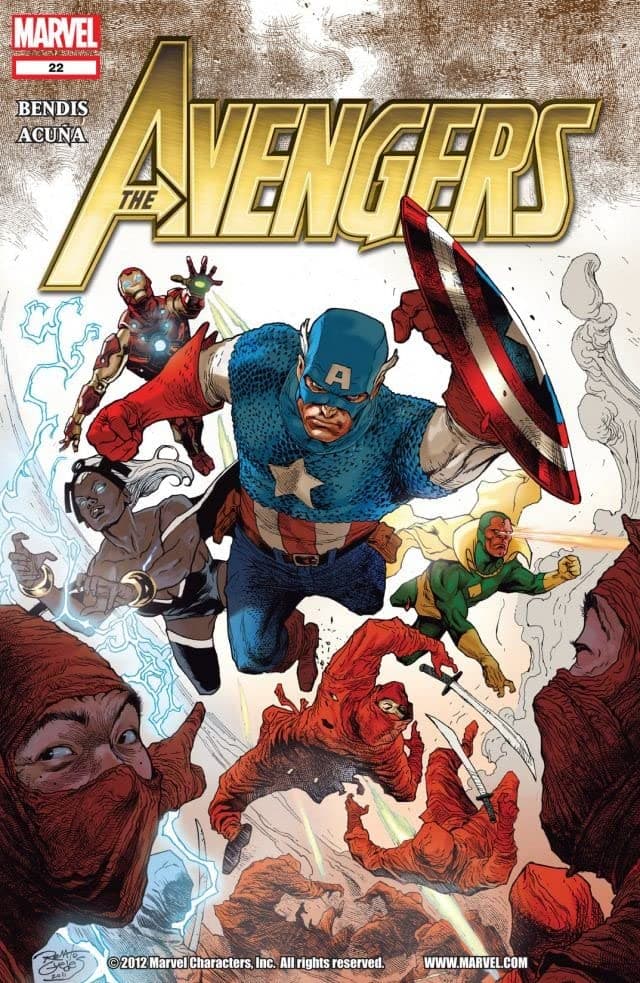 Avengers #23 cover