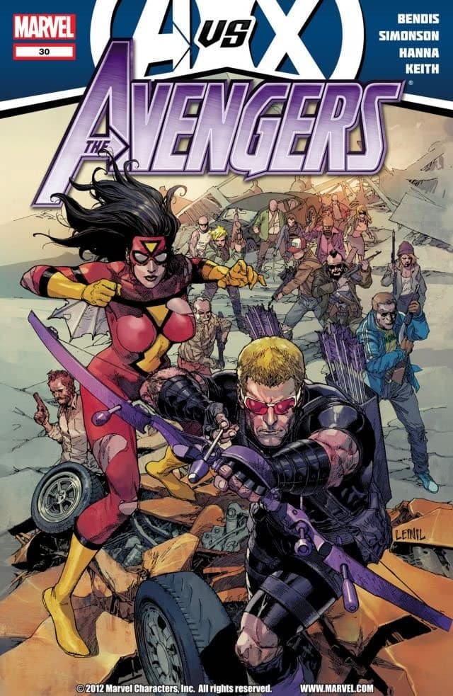 Avengers #30 cover