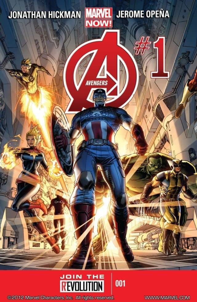 Avengers #1 cover
