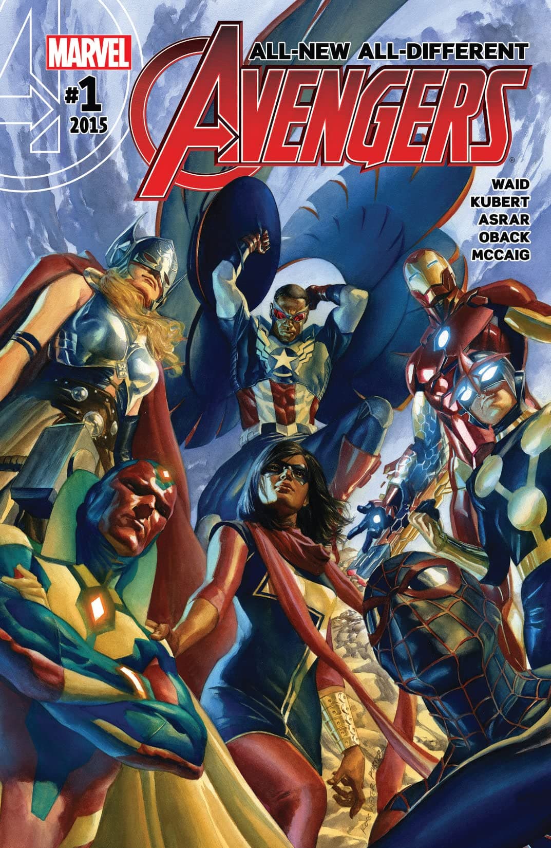 All-New, All-Different Avengers #1 cover