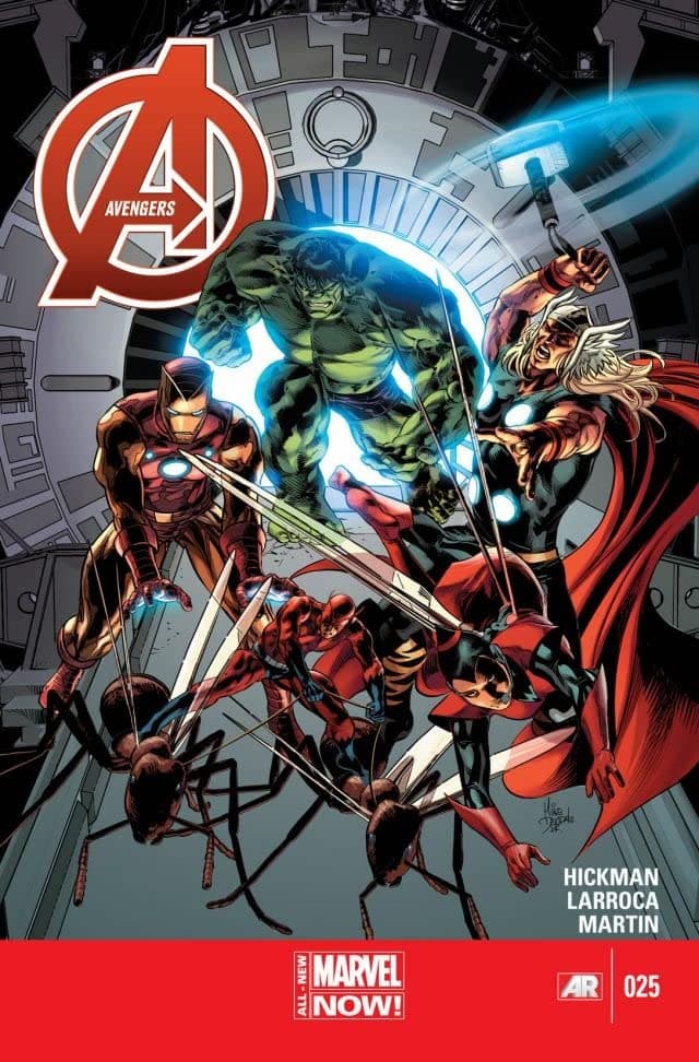 Avengers #25 cover