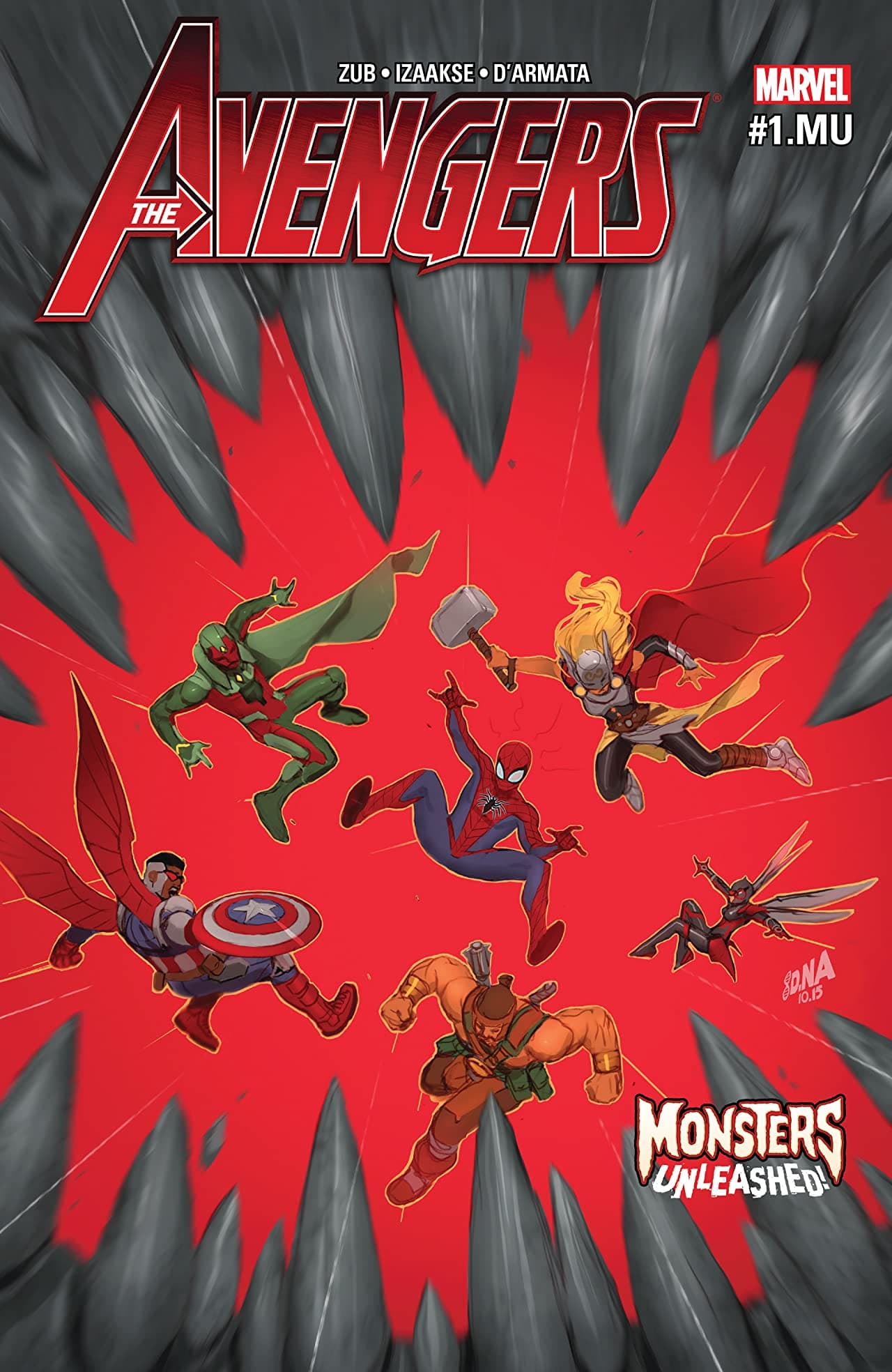 Avengers #1.MU cover