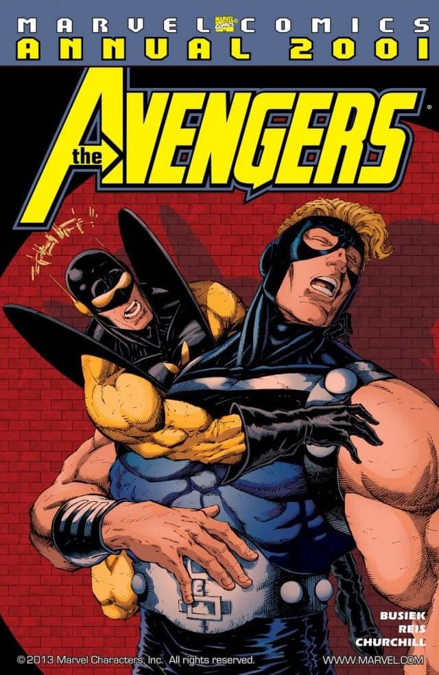 Avengers 2001 #1 cover