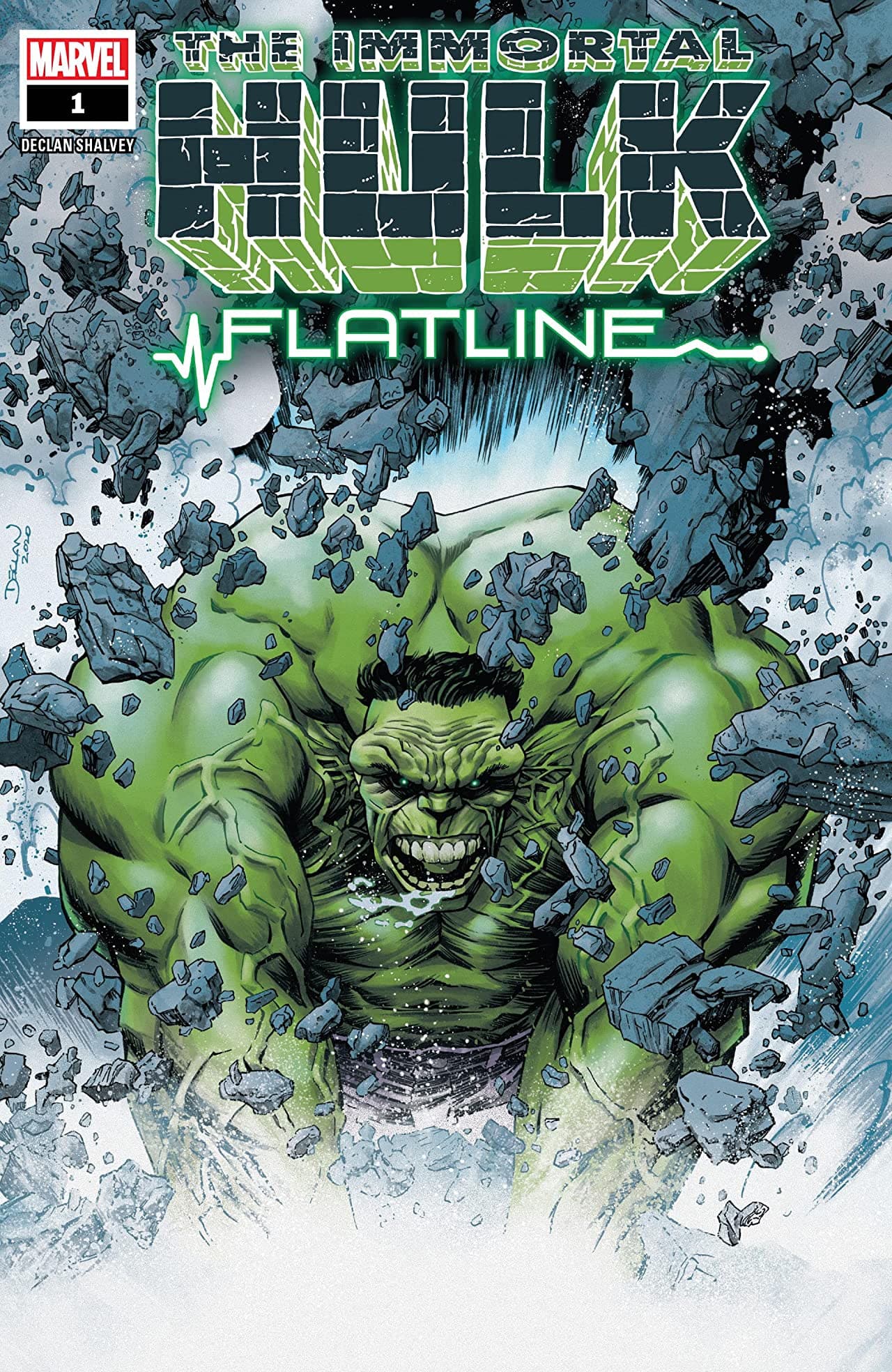 Immortal Hulk: Flatline #1 cover