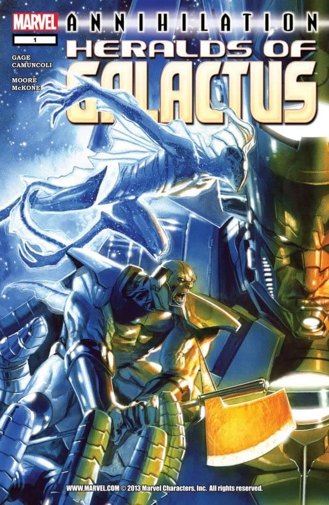 Annihilation: Heralds of Galactus #1 cover