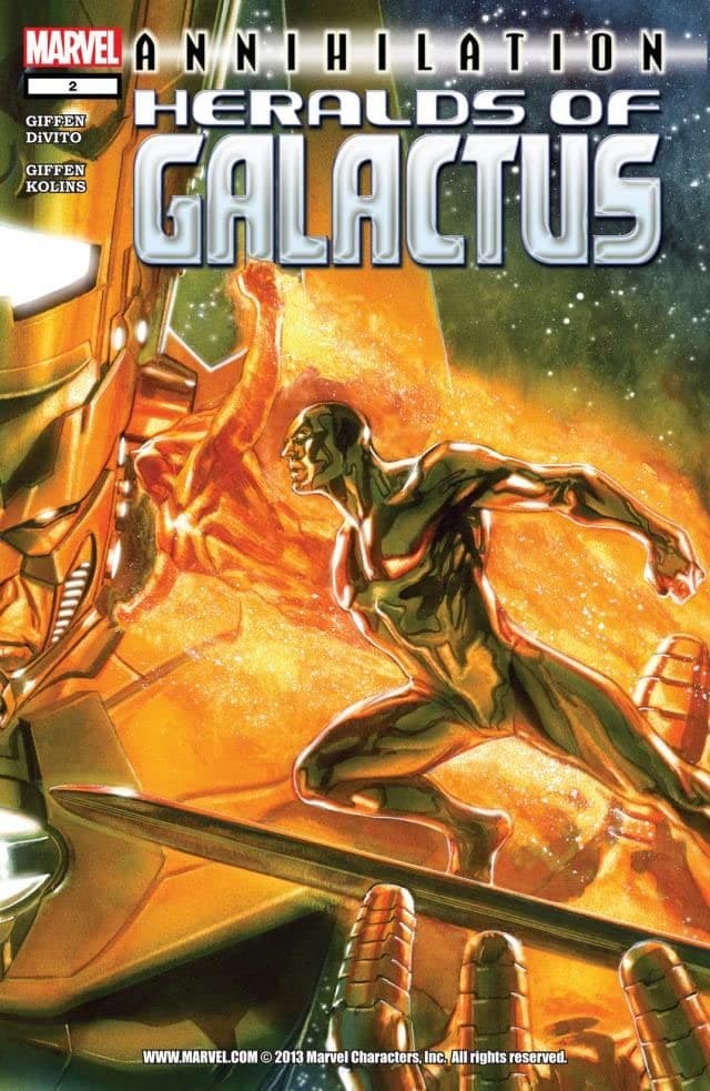 Annihilation: Heralds of Galactus #2 cover