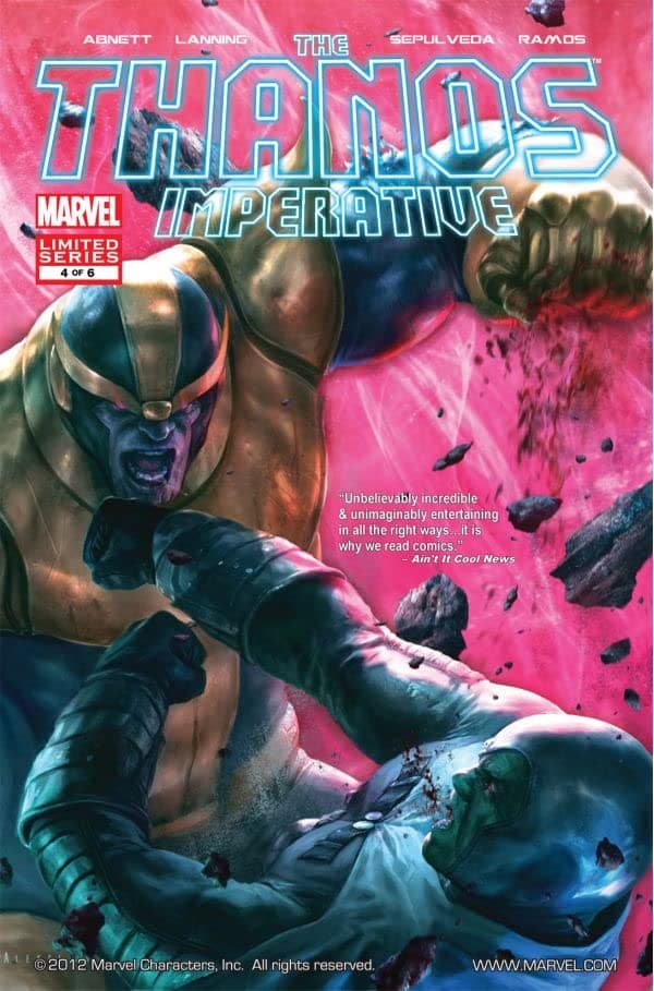 The Thanos Imperative #4 cover