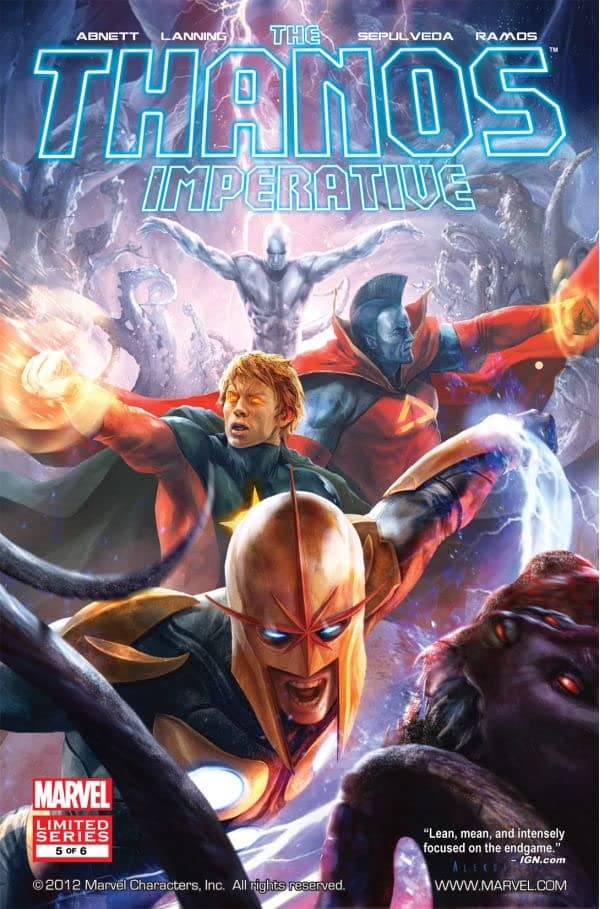 The Thanos Imperative #5 cover