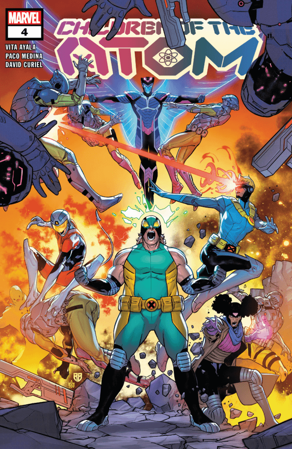 Children of the Atom #4 cover