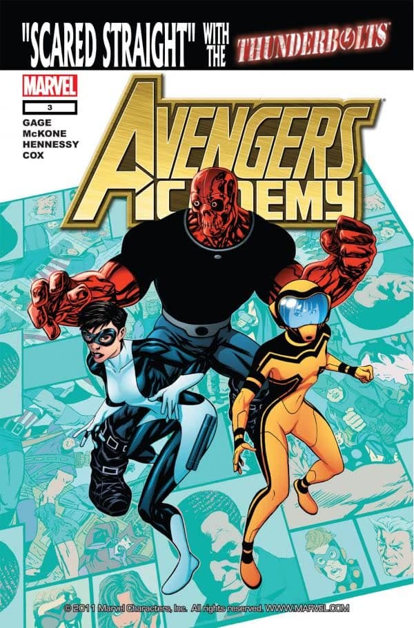 Avengers Academy #3 cover