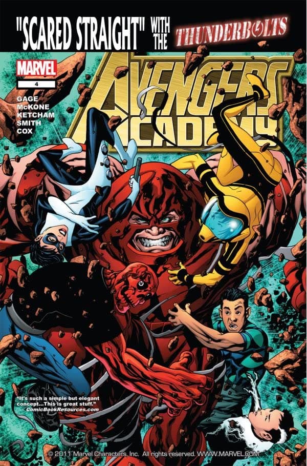 Avengers Academy #4 cover