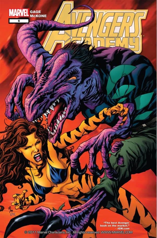 Avengers Academy #6 cover