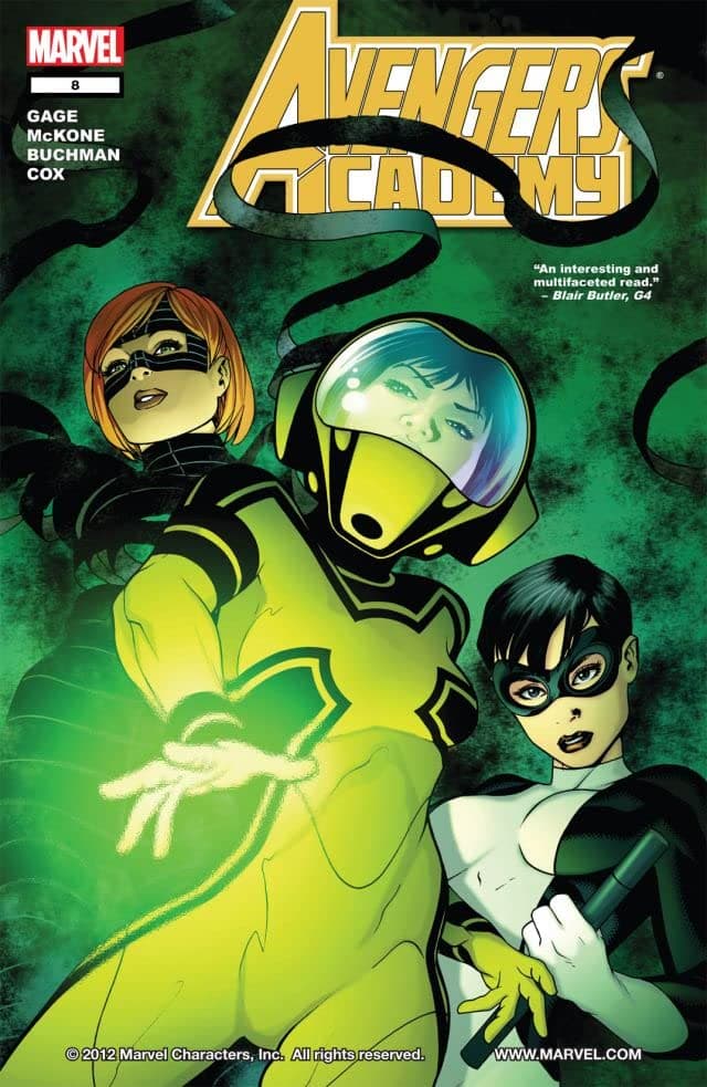 Avengers Academy #8 cover