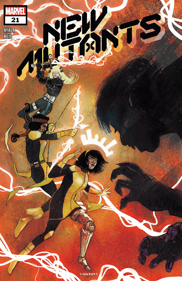 New Mutants #21 cover