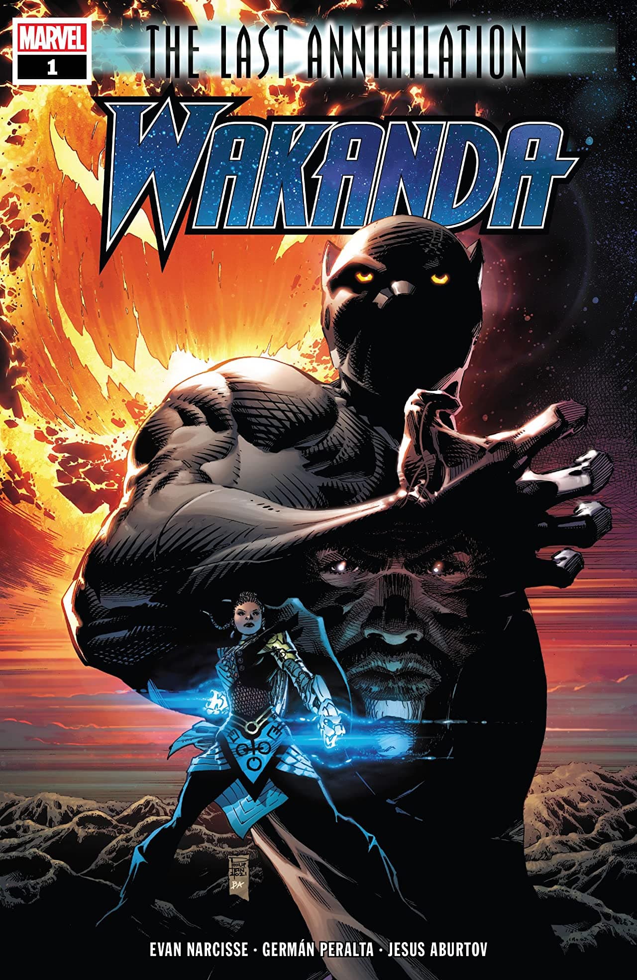 The Last Annihilation: Wakanda #1 cover