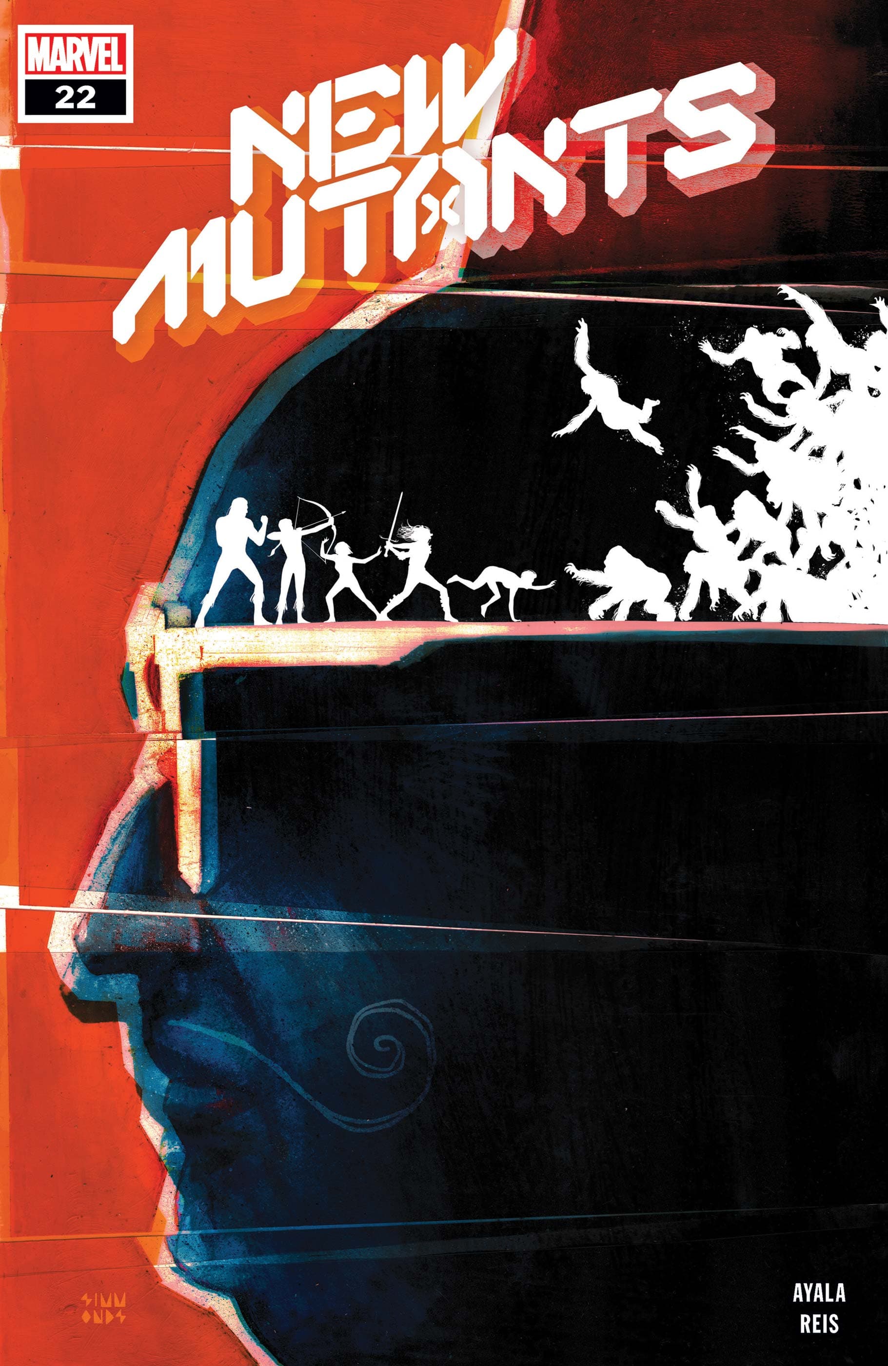 New Mutants #22 cover