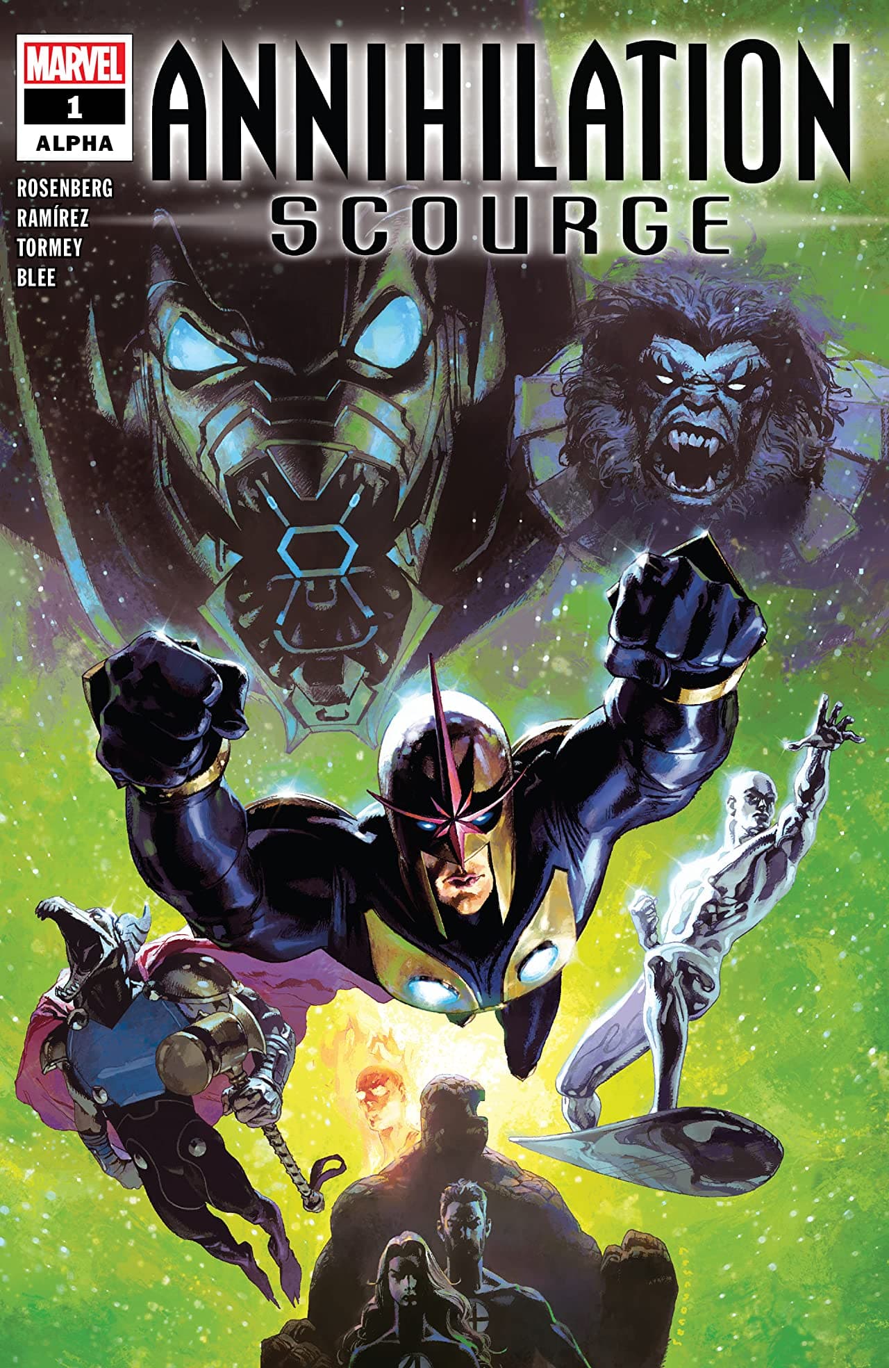 Annihilation - Scourge Alpha #1 cover