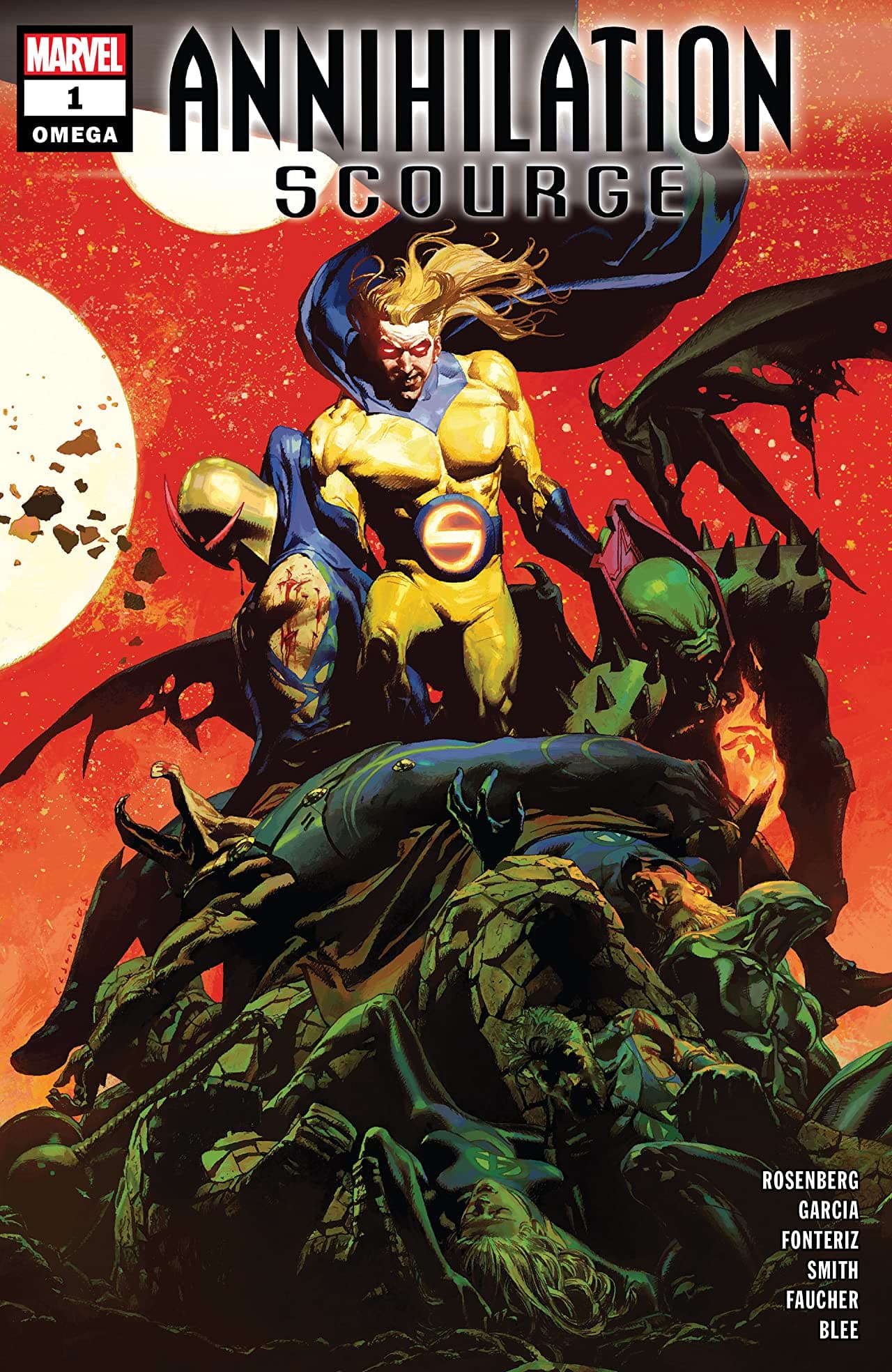 Annihilation - Scourge Omega #1 cover