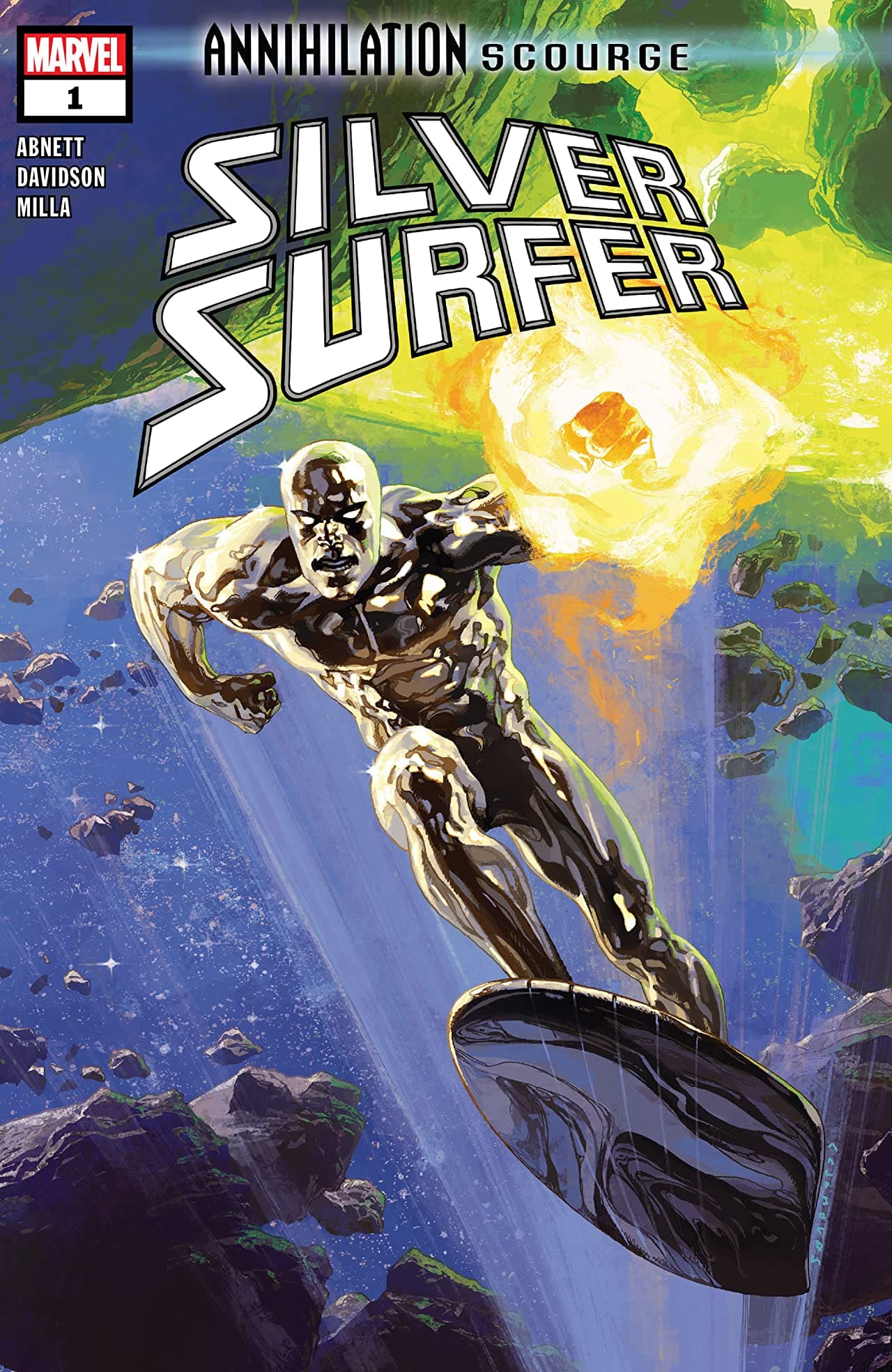 Annihilation - Scourge: Silver Surfer #1 cover