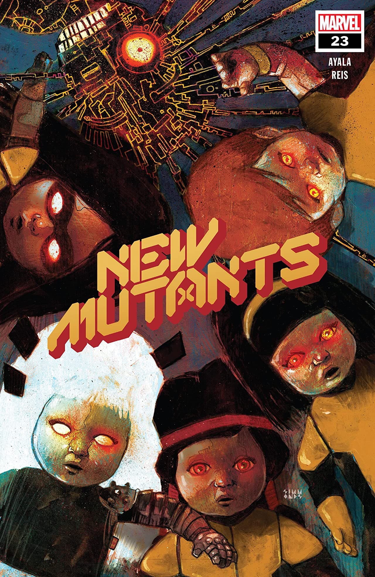 New Mutants #23 cover