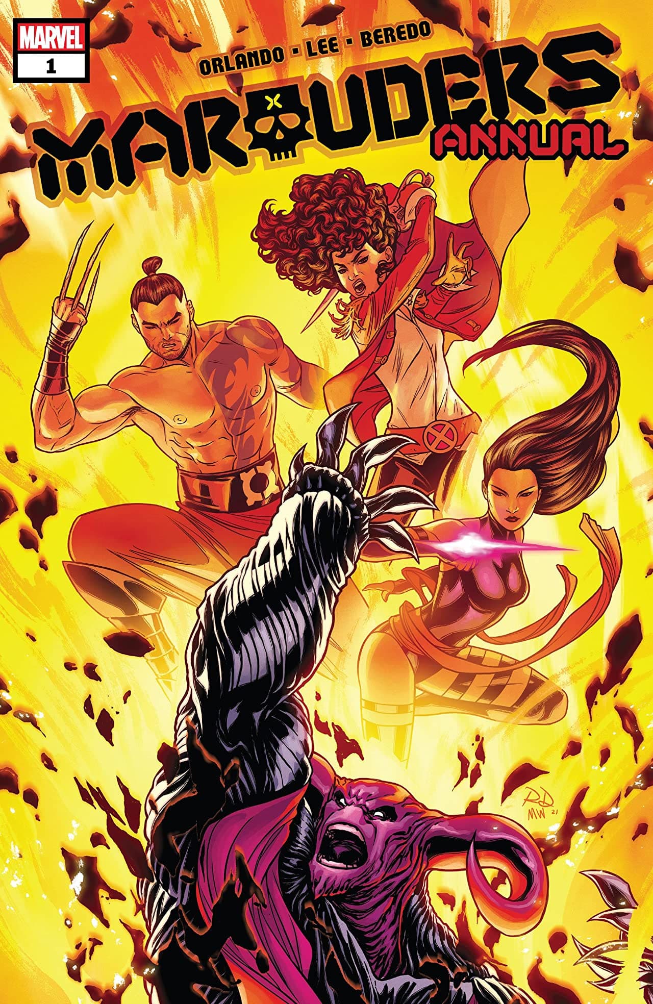 Marauders Annual #1 cover