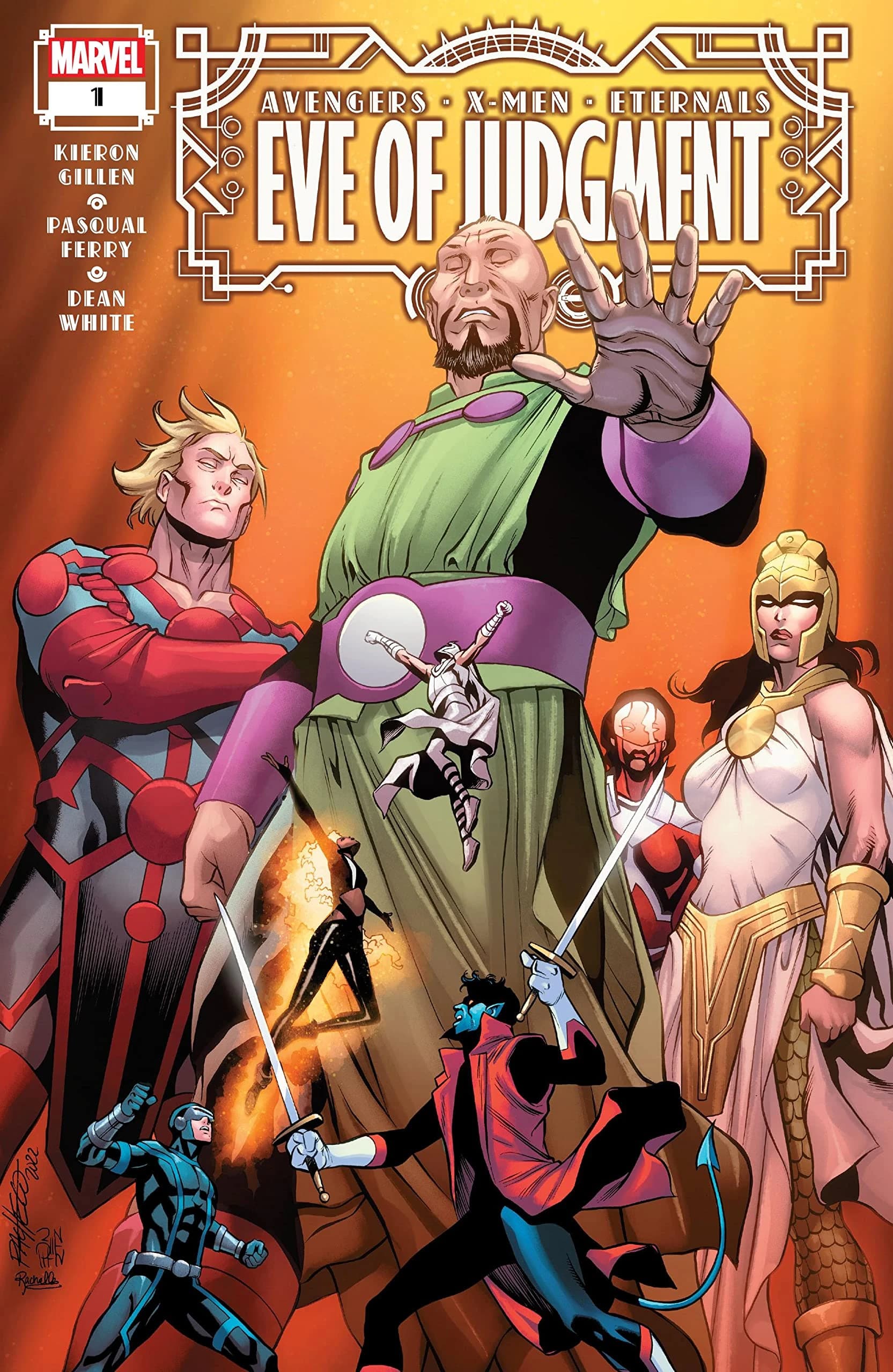 A.X.E.: Eve of Judgment #1 cover