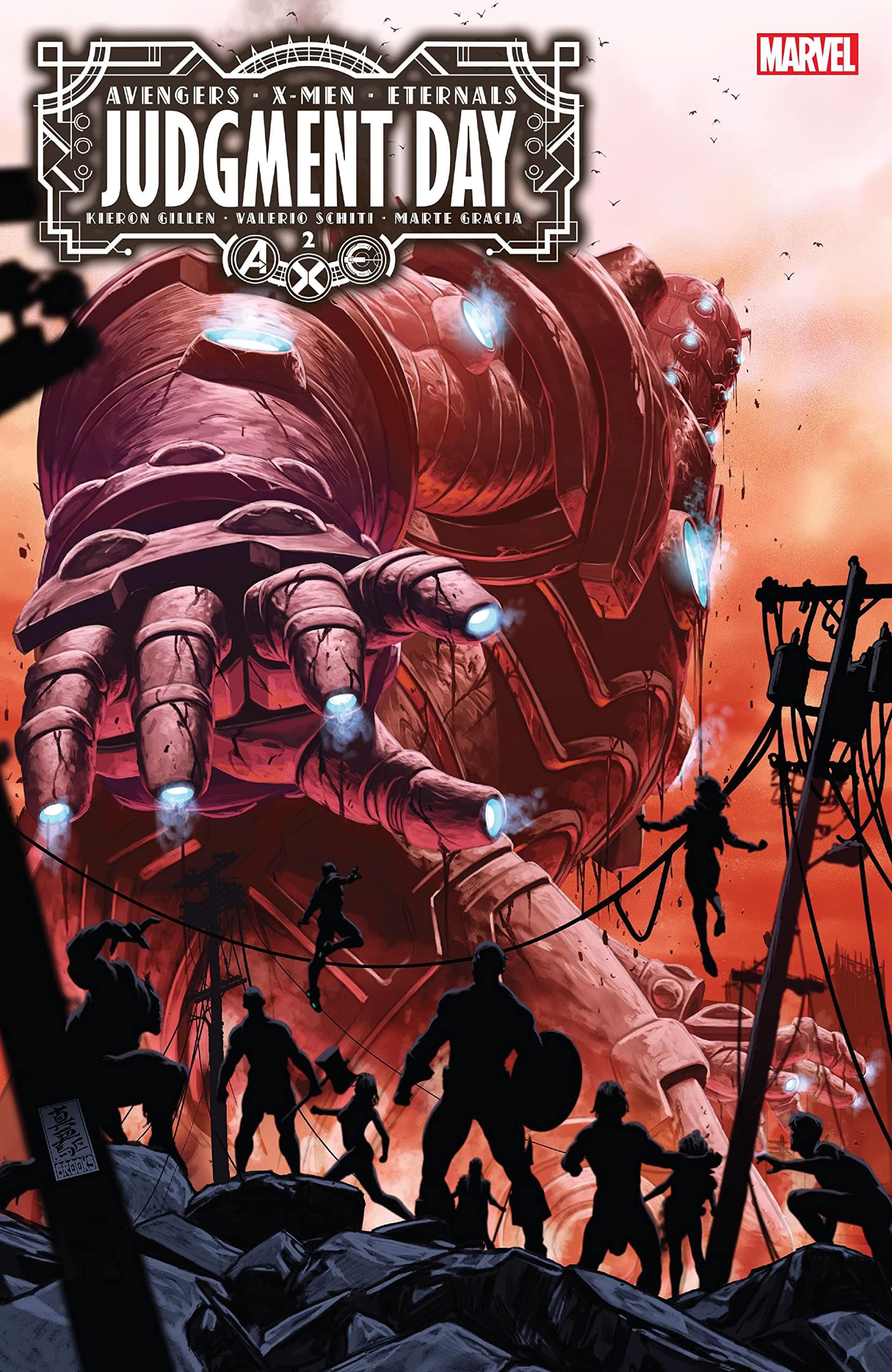 A.X.E.: Judgment Day #2 cover