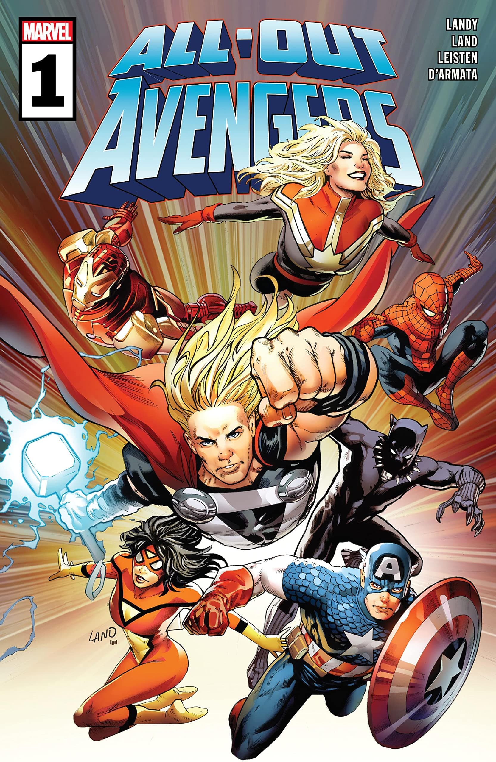 All-Out Avengers #1 cover