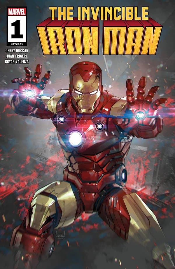 Invincible Iron Man #1 cover