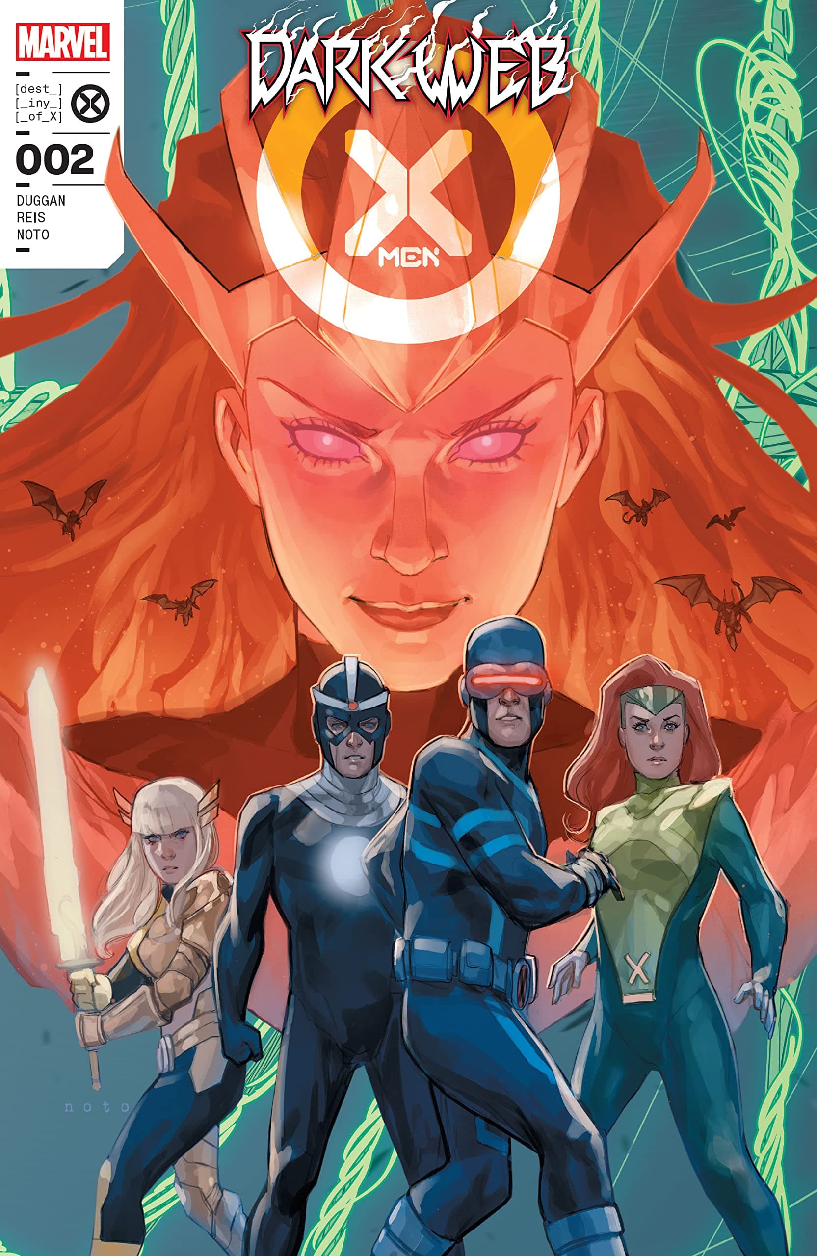 Dark Web: X-Men #2 cover