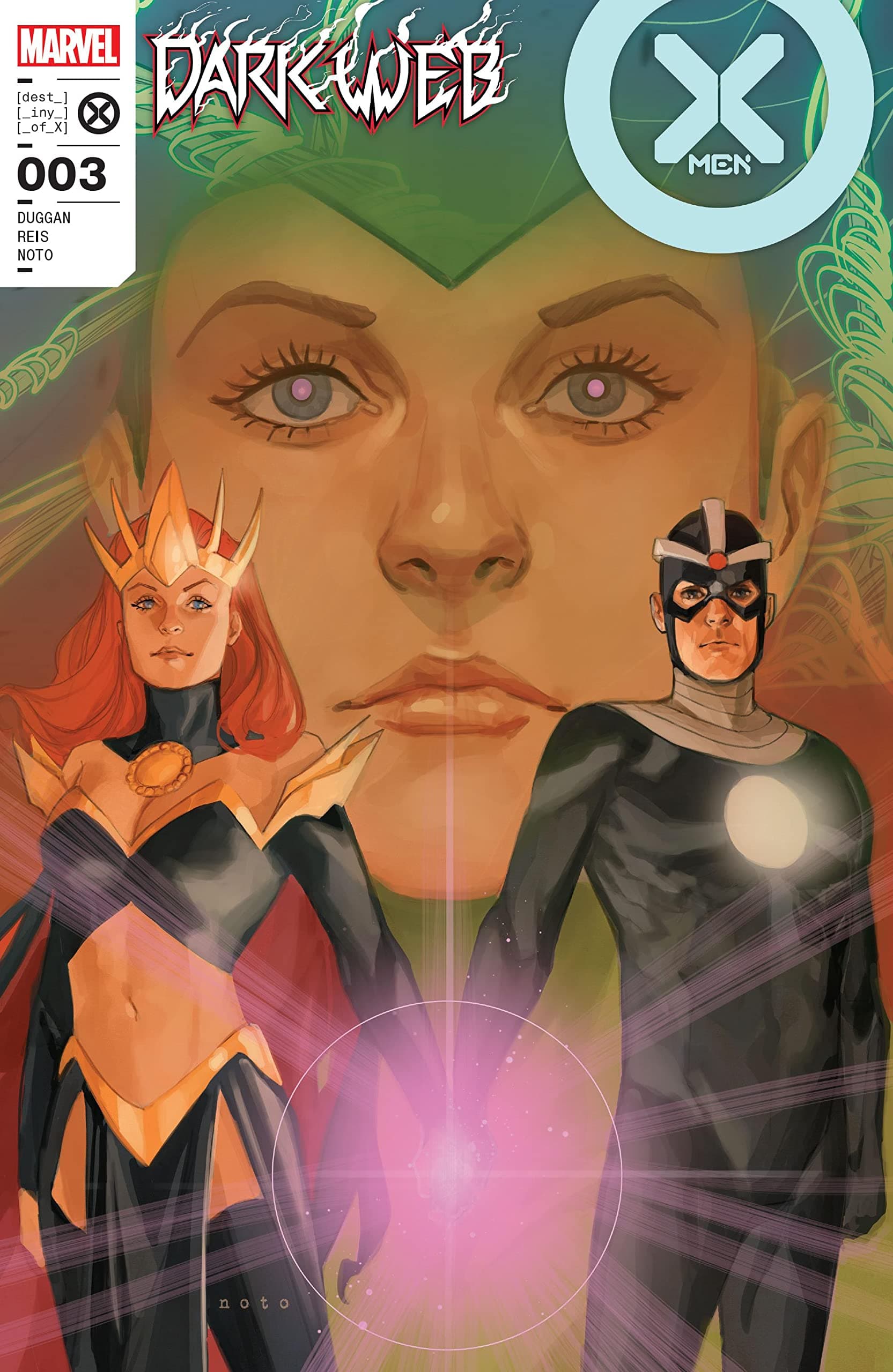 Dark Web: X-Men #3 cover